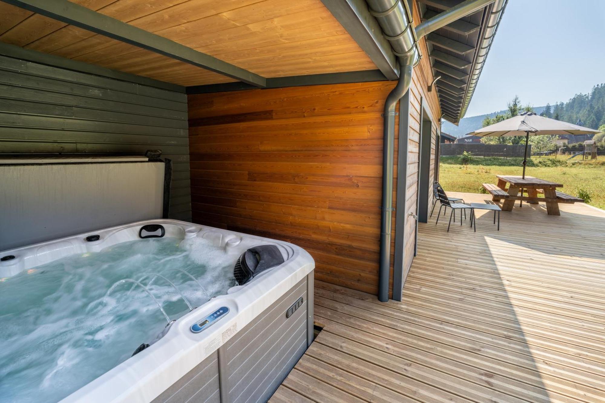 Chalet Nemesia Avec Spa A Жерарме Екстер'єр фото