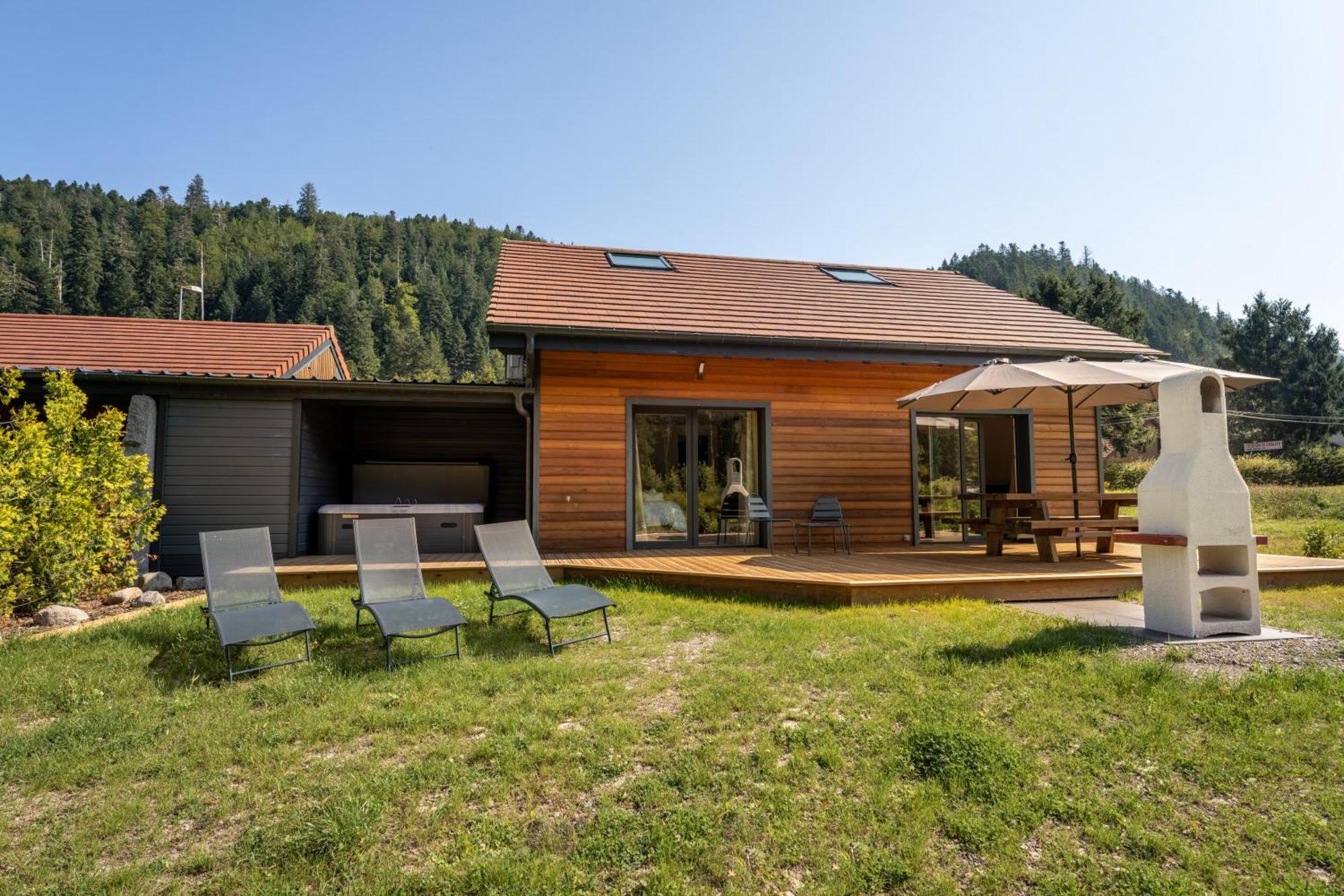 Chalet Nemesia Avec Spa A Жерарме Екстер'єр фото